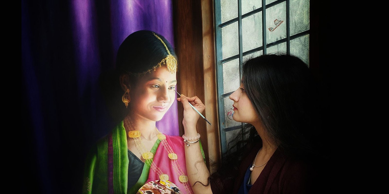 Creating life on canvas